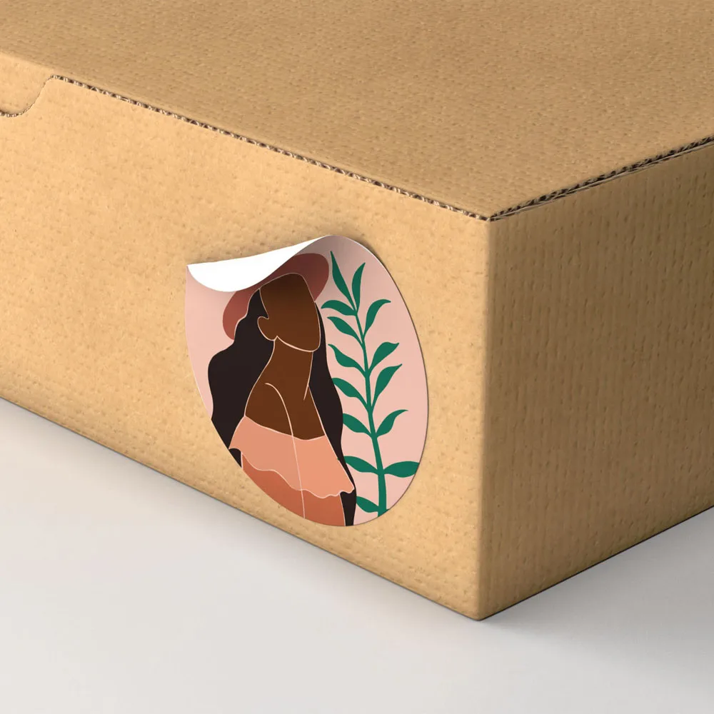 100-500 шт. милые канцелярские наклейки, этикетка для запечатывания конвертов, скрапбукинга, персонализированные подарочные декоративные наклейки для малого бизнеса