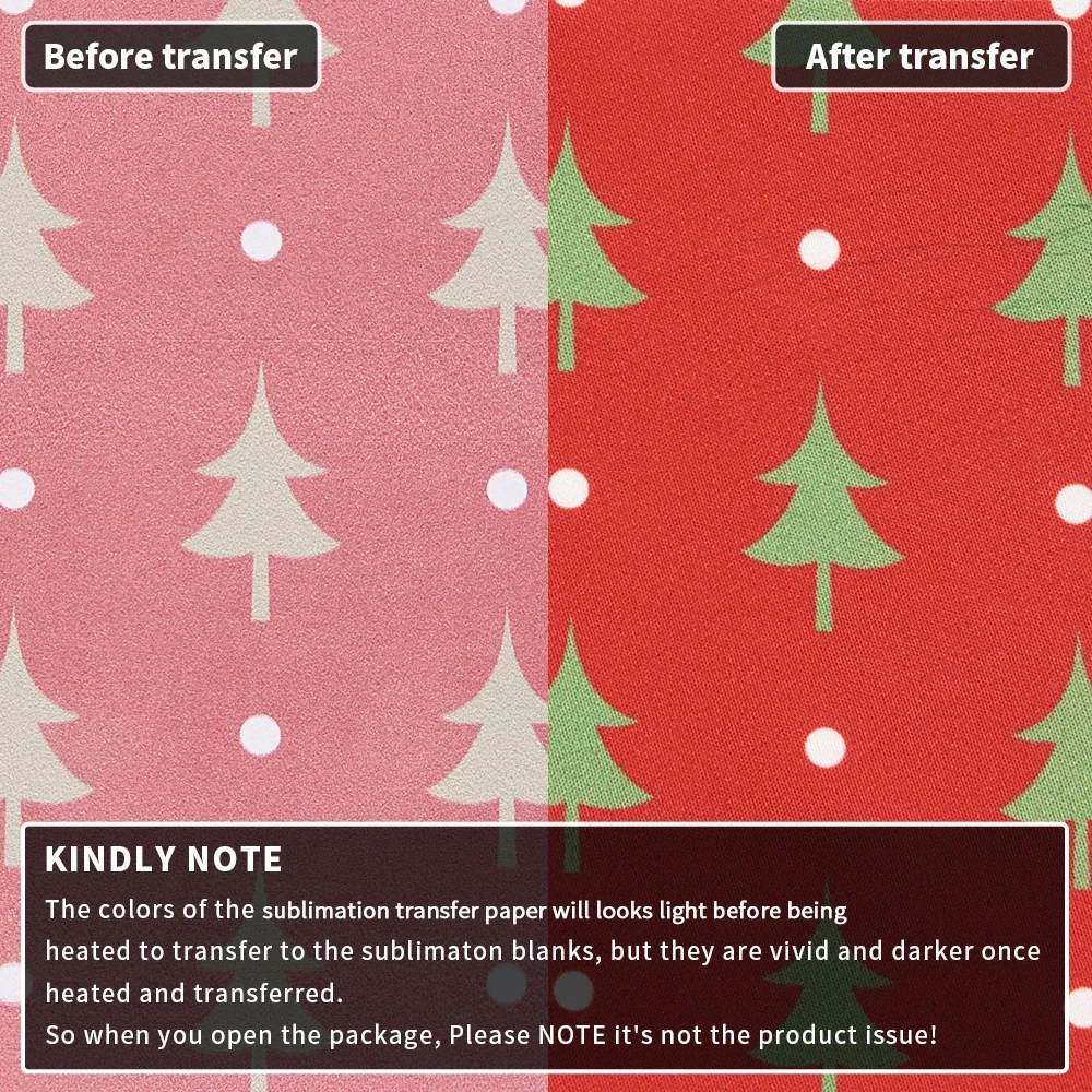 XFX Transfer Paper Ink Sheets Red Christmas 12x12