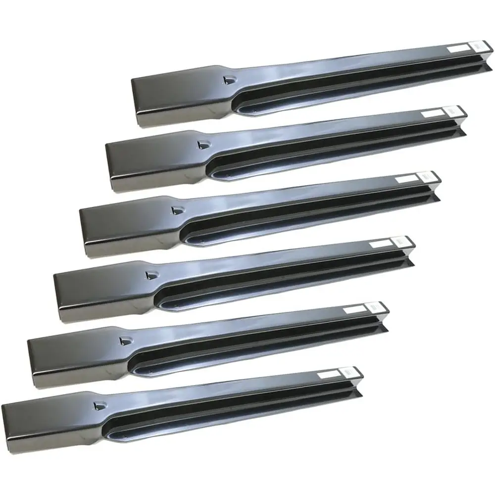Heavy-Duty 6-Piece Metal Stake Set with Square Ends, 12 Length, Black Coated