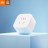 Original Xiaomi Smart Socket 3 Wireless Remote Control WIFI Power Statistics Version Adaptor Power On Off Work With Mi Home APP