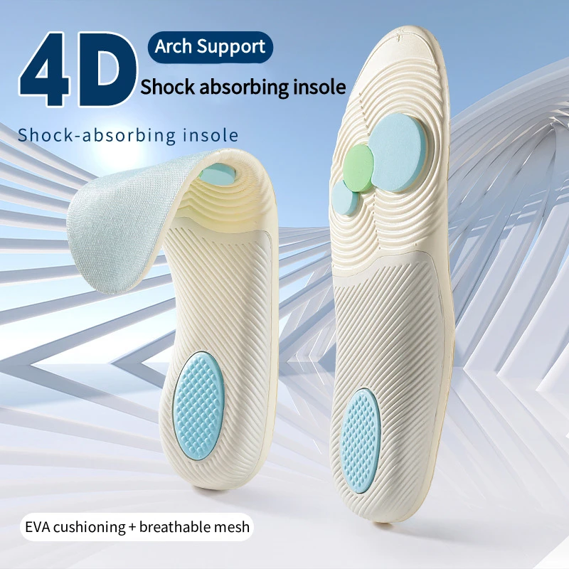 

Men's and Women's Flat Foot Orthopedic insoles arch support Plantar fasciitis insoles Shock absorbing sole Sports Shoes Insoles