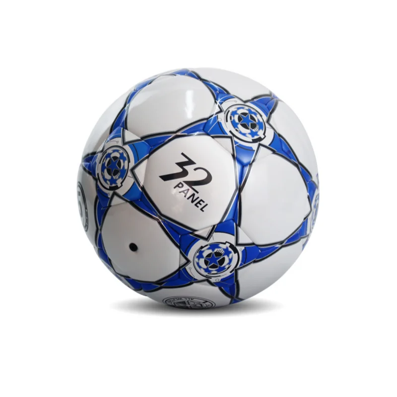 عبوة واحدة من كرة القدم الكلاسيكية باللونين الأصفر والأزرق، مقاس ثلاثة، مقاس قياسي لتدريب الأطفال، كرة قدم خاصة للمباريات القياسية، مقاومة للانفجار، هدية رائعة للمهرجانات #6