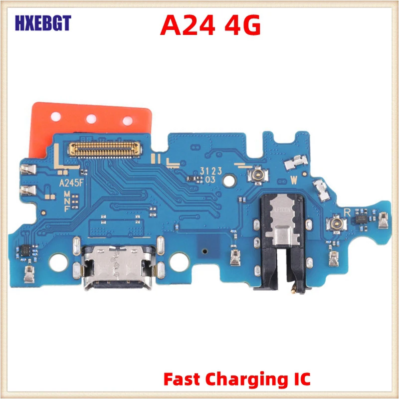 

Charging Board For Samsung Galaxy A24 4G A245 USB Charging Charger Port Dock Connector Flex Cable Replacement Parts