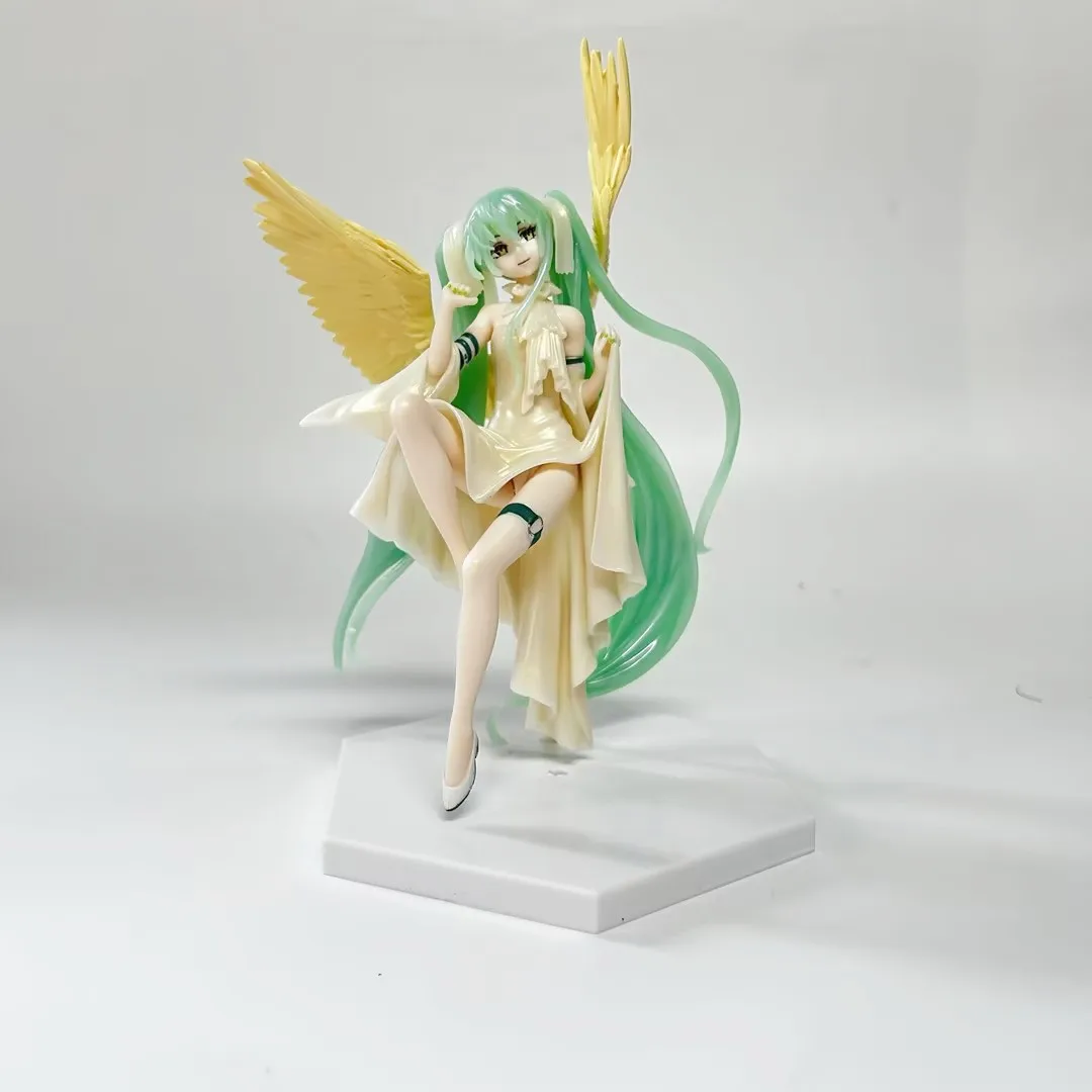 Hatsune miku família modelo anime menina figuras série escuridão miku figuras de ação nova forma boneca brinquedos presente decoração desktop
