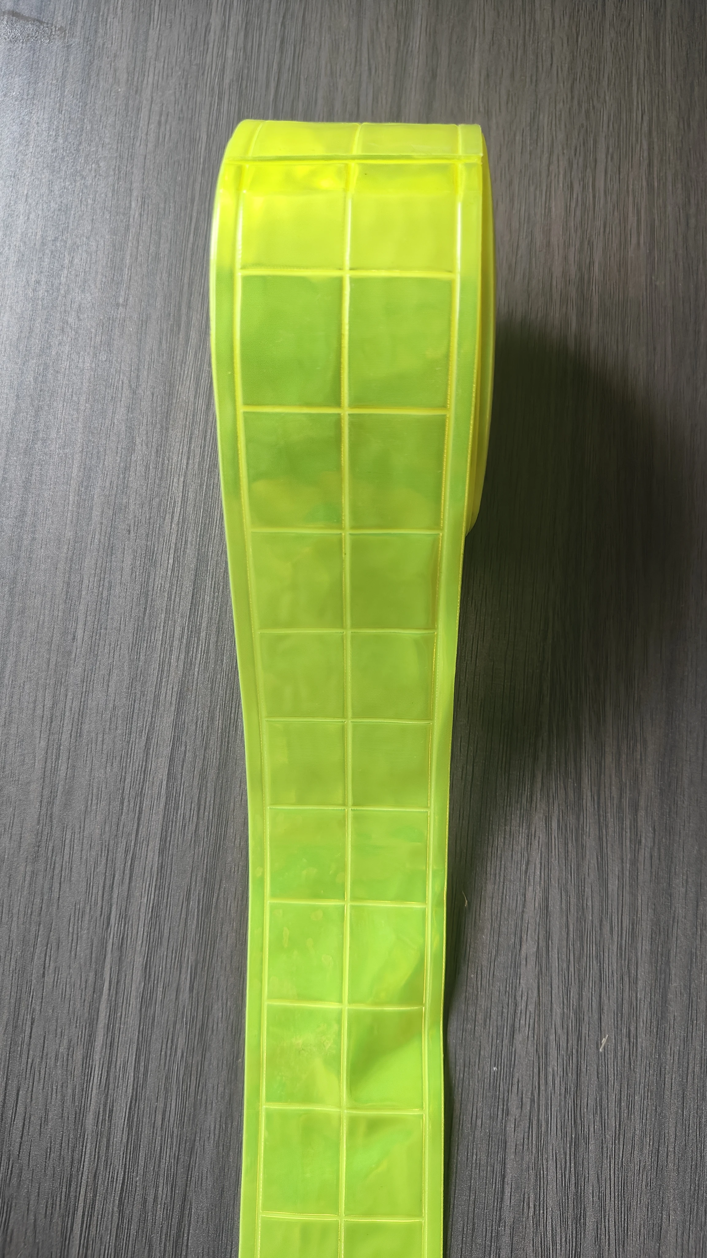 Width 5cm PVC reflective material ,  traffic safety warning belt.Light reflection ribbon strip