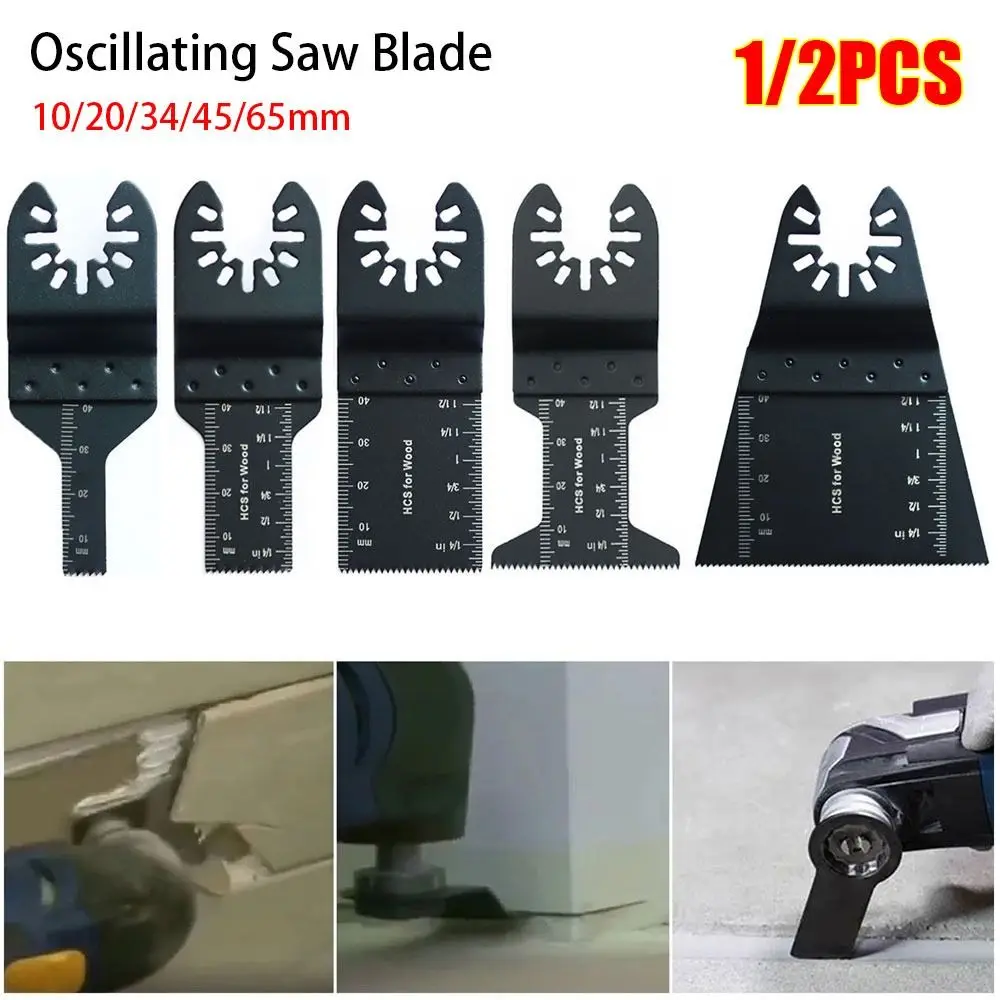 1/2Pcs Renovator Oscillating Saw Blade Wood Metal Plastic Cutting Circular Multi-Function Saw Blade Multi Tool Accessories