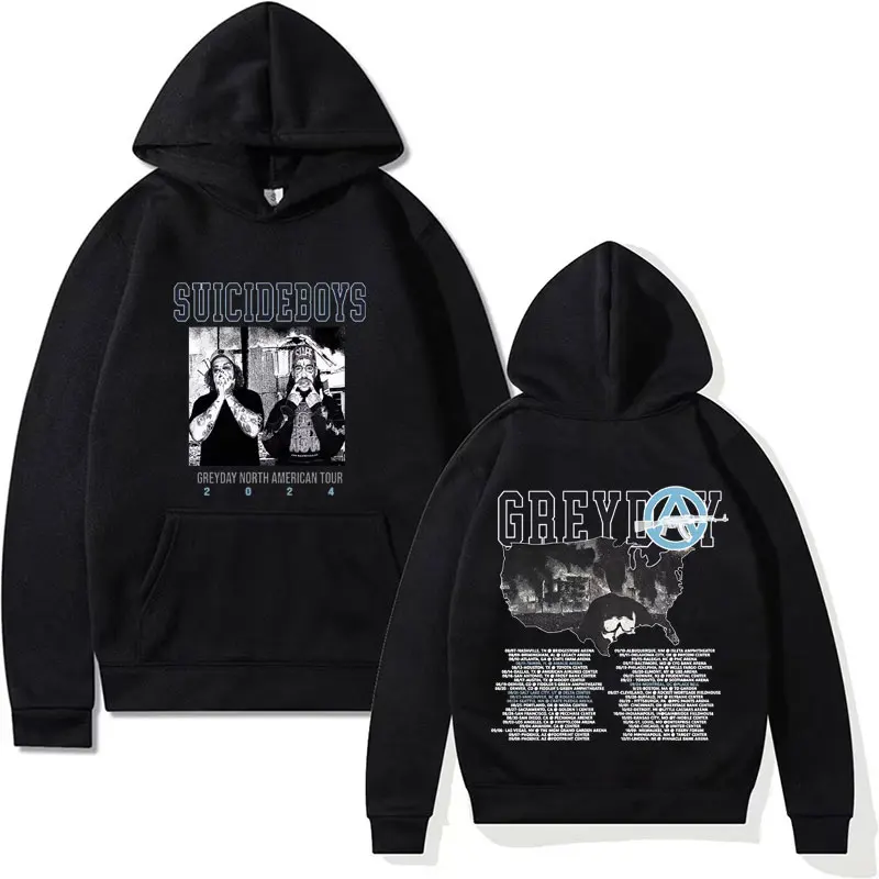 

Hot Sale 2024 SuicideBoys Hip-Hop Vintage Graphics Hoodies Men Fashion Gothic Street Sweatshirt Man Casual Autumn/Winter Hooded