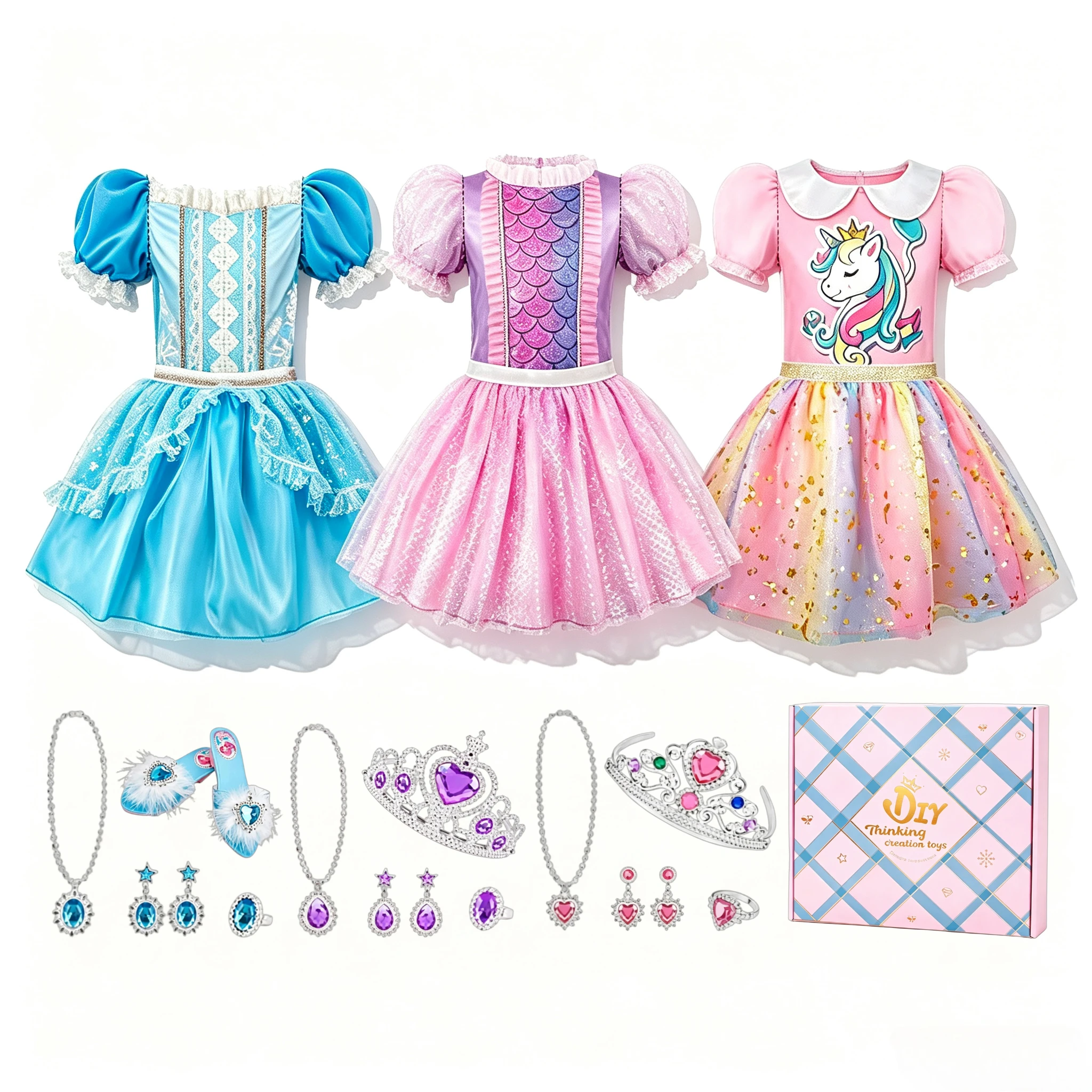 3pcs-fluffy-kids-ballet-tutu-set-with-full-accessories-shoes-3-soft-tones-halloween-cosplay-costume-cute-gift-for-girls