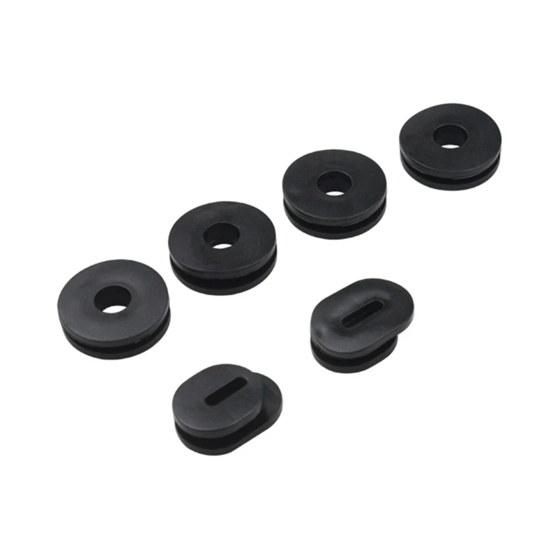 6Pcs/12Pcs Side Panel Fairing Washer Spacer Motorcycle Fairing Side Cover Grommets Replacement Rubber Gasket for GS125