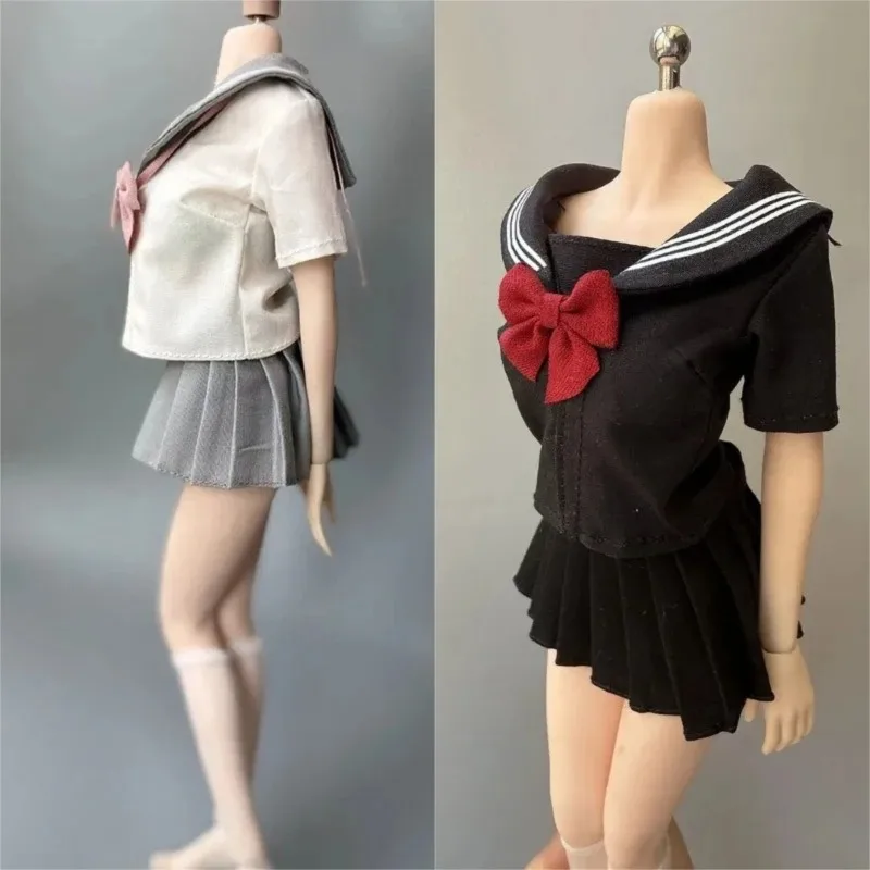 

Масштаб 1/6, игрушки, женщина-солдат, униформа моряка, плиссированная юбка, костюм, кукольная одежда, модель, декор, подходит для 12-дюймовой экшн-фигурки Tbl S10D Body