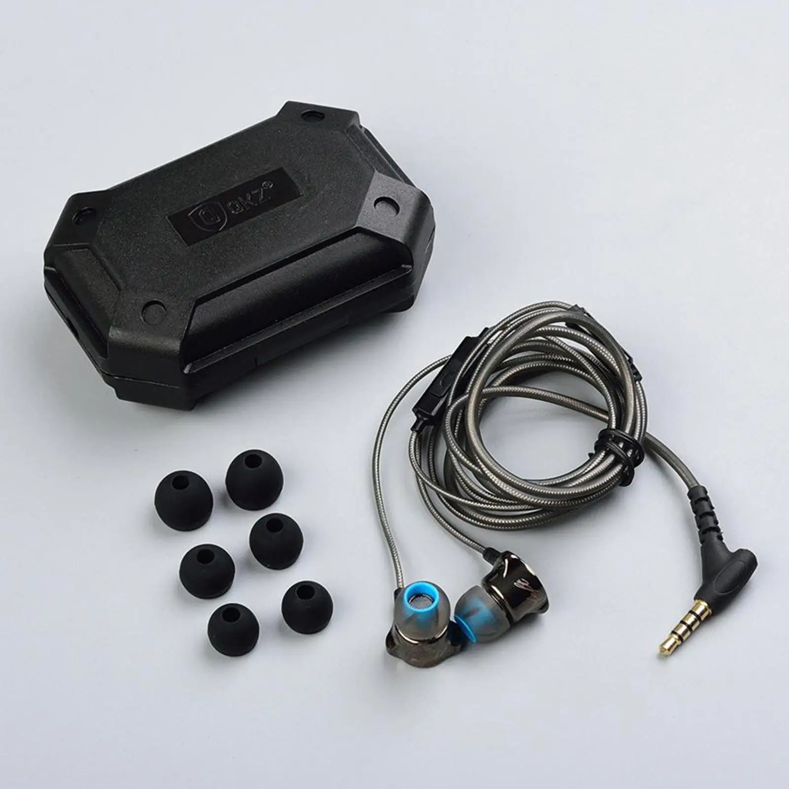 Headphs, Sport Earphs, Bass Stereo Earbuds with Mic, Noise Isolation Headset for workout and gym