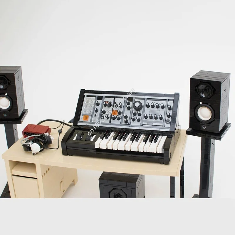 

701 шт. MOC Moog Sub Phatty Ideas и модель CUUSOOed, рождественские подарки, строительные игрушки, блоки, сборка, творческая идея «сделай сам», день рождения