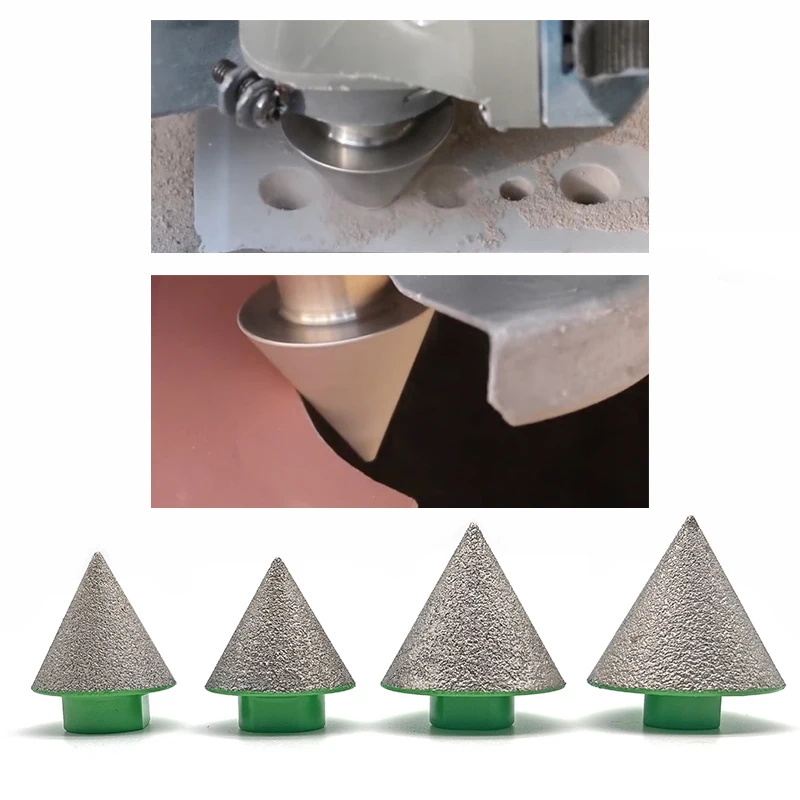 M14 punte per smusso diamantato Dia 35-50mm fresa per piastrelle marmo sega a tazza per muratura corone di perforazione strumenti per lavori di costruzione