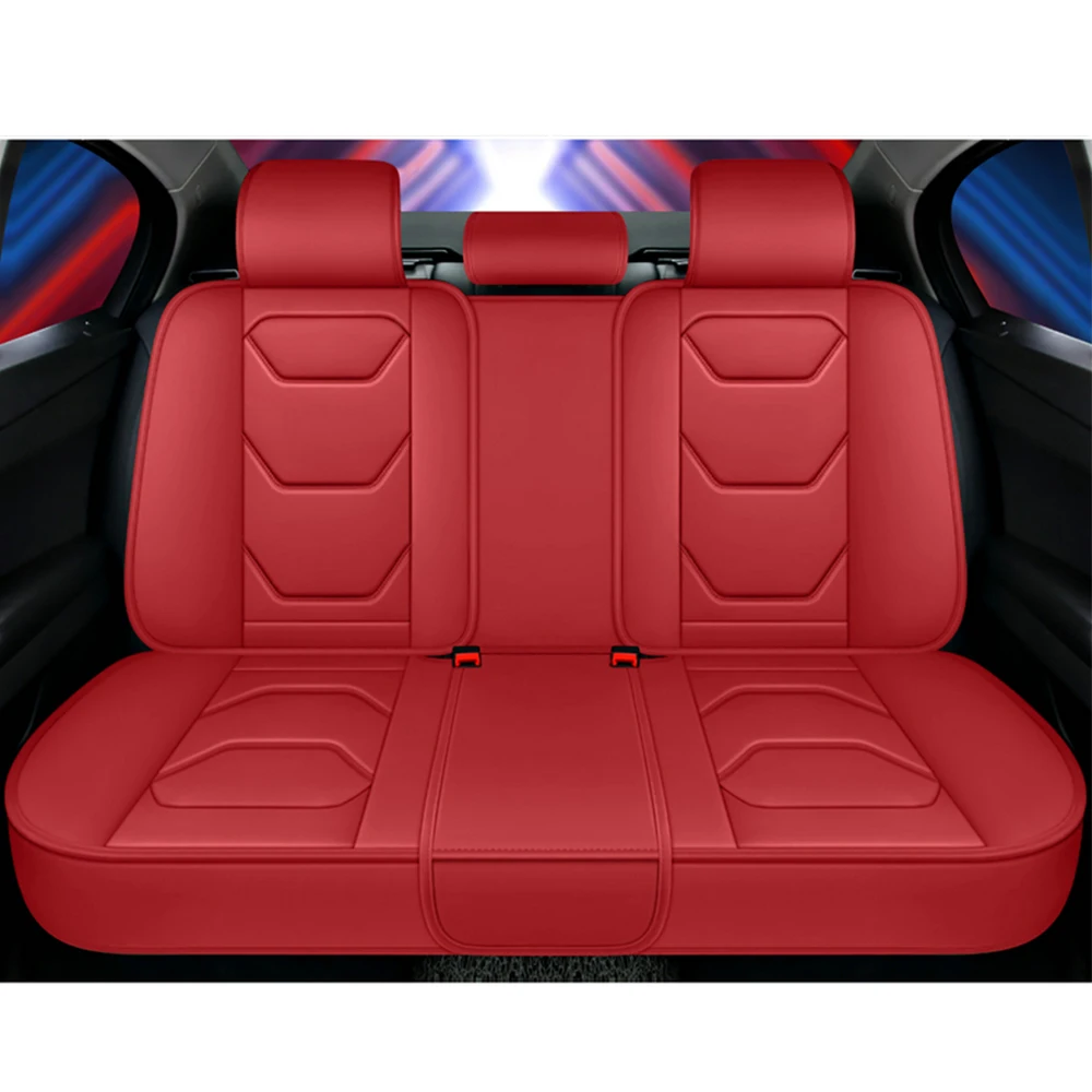 QIOZO geschikt voor autostoelbekleding Ford Focus 2 Mk2 Focus Focus 3 Mondeo Mk4 Kuga Fusion Ranger Focus Mk3 Fiesta Mk7 auto accessoires/zwart