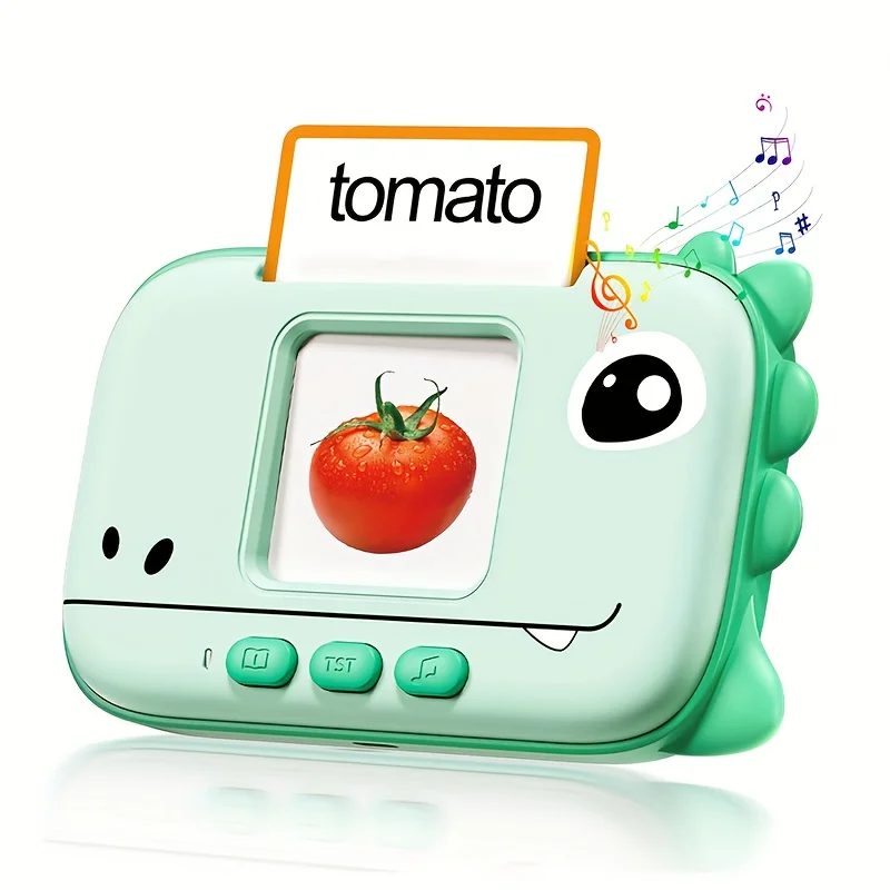 بطاقات فلاش ناطقة باللغة الإنجليزية التعليمية المبكرة للأطفال الصغار في مرحلة ما قبل المدرسة تعلم آلة القراءة للأطفال مشغل ألغاز الكتب الصوتية #5