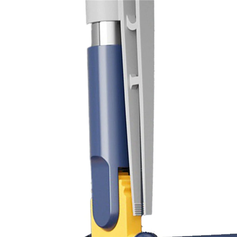 AB34-2X Long-Handled Floor Brush, Multi-Functional Scraping And Cleaning Brush, Cleaning Without Blind Spots Blue