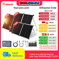 Dokio 100W 160W 200W Foldable Solar Panel China 10A/20A 12V Controller Folding Solar Panel Cell/System Charger Solar Panel