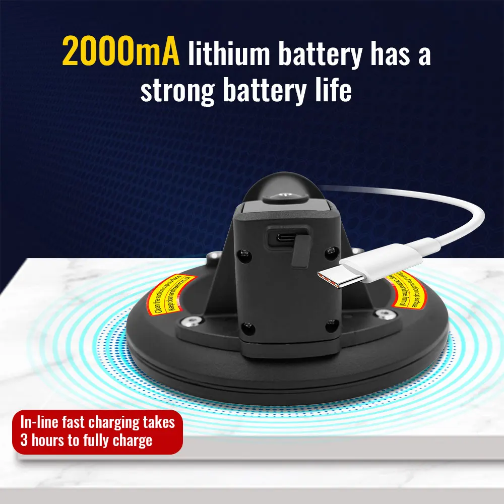 8-inch-electric-vacuum-suction-cup-200kg-duty-vacuum-lift-suitable-for-granite-tile-glass-with-rechargeable-1800-mah-battery