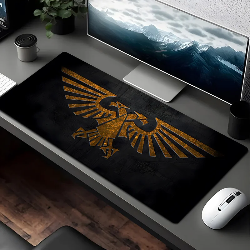 

Comfort Gaming Mouse Pad Durable Desk Mat Cloth Surface Natural Rubber Base for Gaming PC Laptop Keyboard Desk Setup Daily Compu