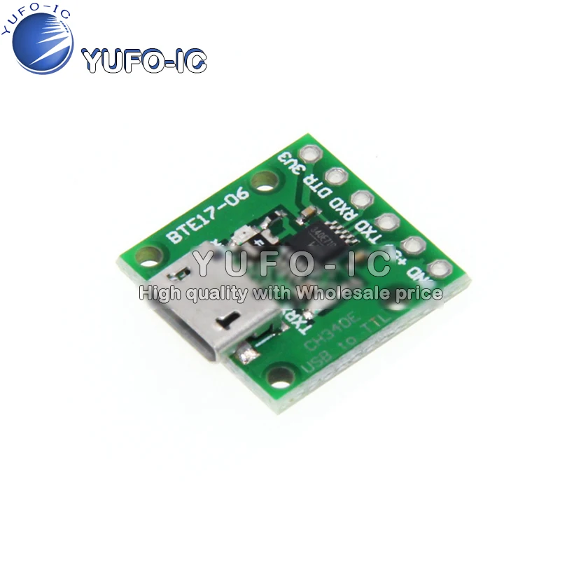 CH340E MSOP10 USB-zu-TTL-Modul kann als A PRO MINI Downloader verwendet werden