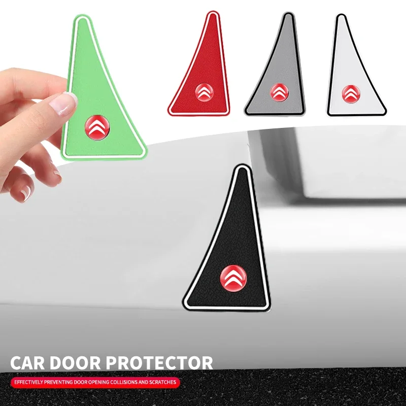 Car Door Corner Cover Anti-collision Protector Stickers For Citroen C1 C2 C3 C4 C5 C6 C8 C4L DS3 DS4 DS5 LS DS6 Grand Picasso