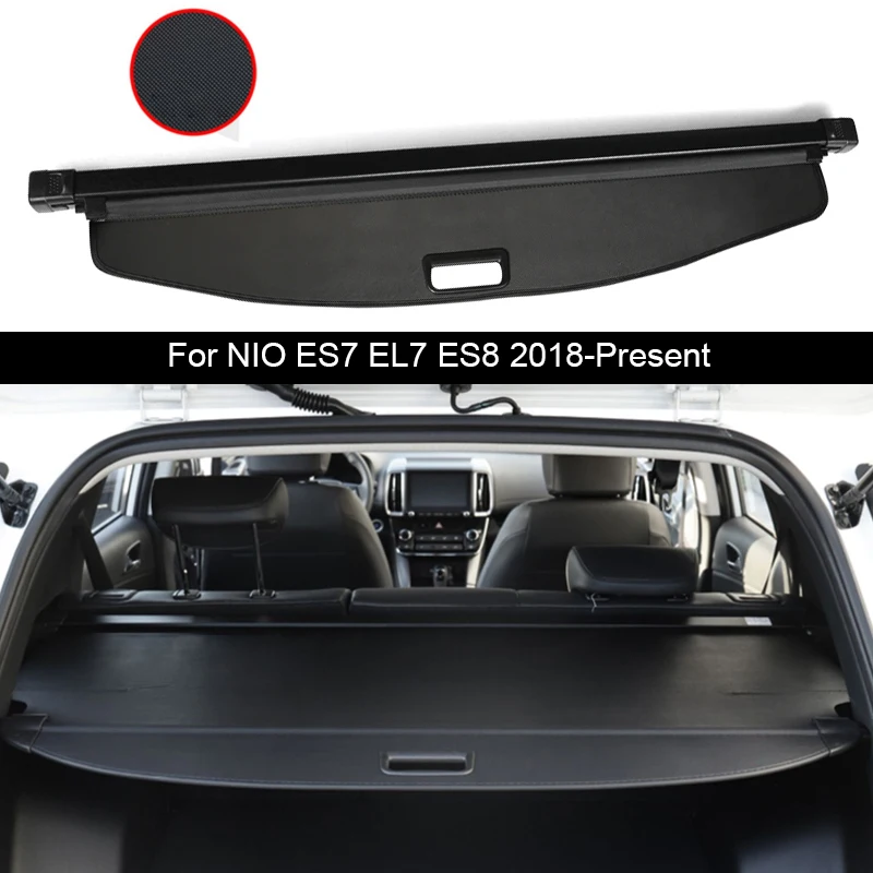 

Car Rear Trunk Curtain Cover Rear Rack Partition Shelter Accessory For NIO ES7 EL7 ES8 2018-2025