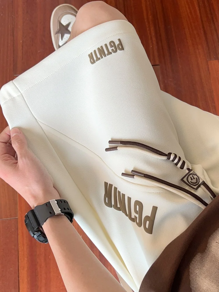 

Повседневные мужские шорты с принтом из пеноматериала, летние, тонкие, свободные, прямые, в американском стиле, для баскетбола, дышащие, легкие