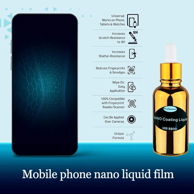 protetor de tela de vidro liquido protecao contra arranhoes nano revestimento para todos os smartphones tablets smartveres 01