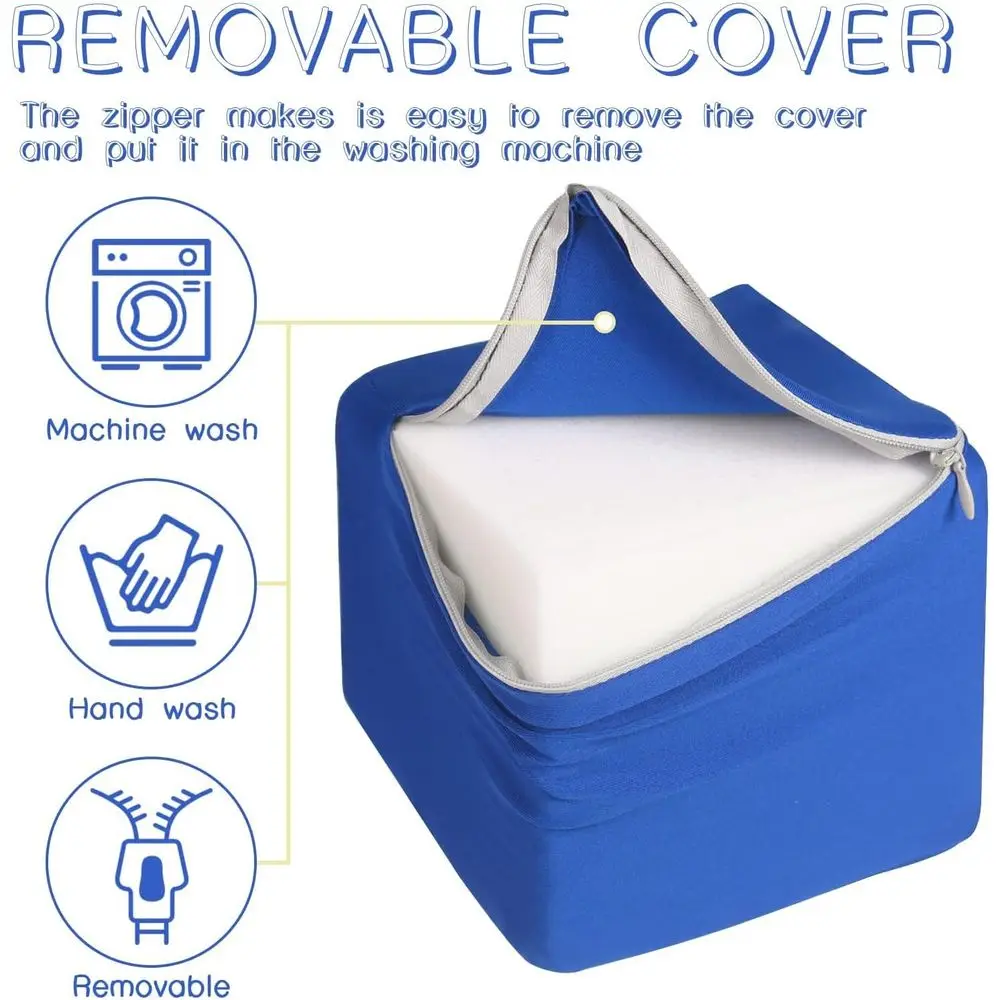 Blocchi in schiuma morbida da 12 pezzi 5,5 per bambini di 1-3 anni - Blocchi vibranti, giocattoli da lancio impilabili e sicuri per bambini