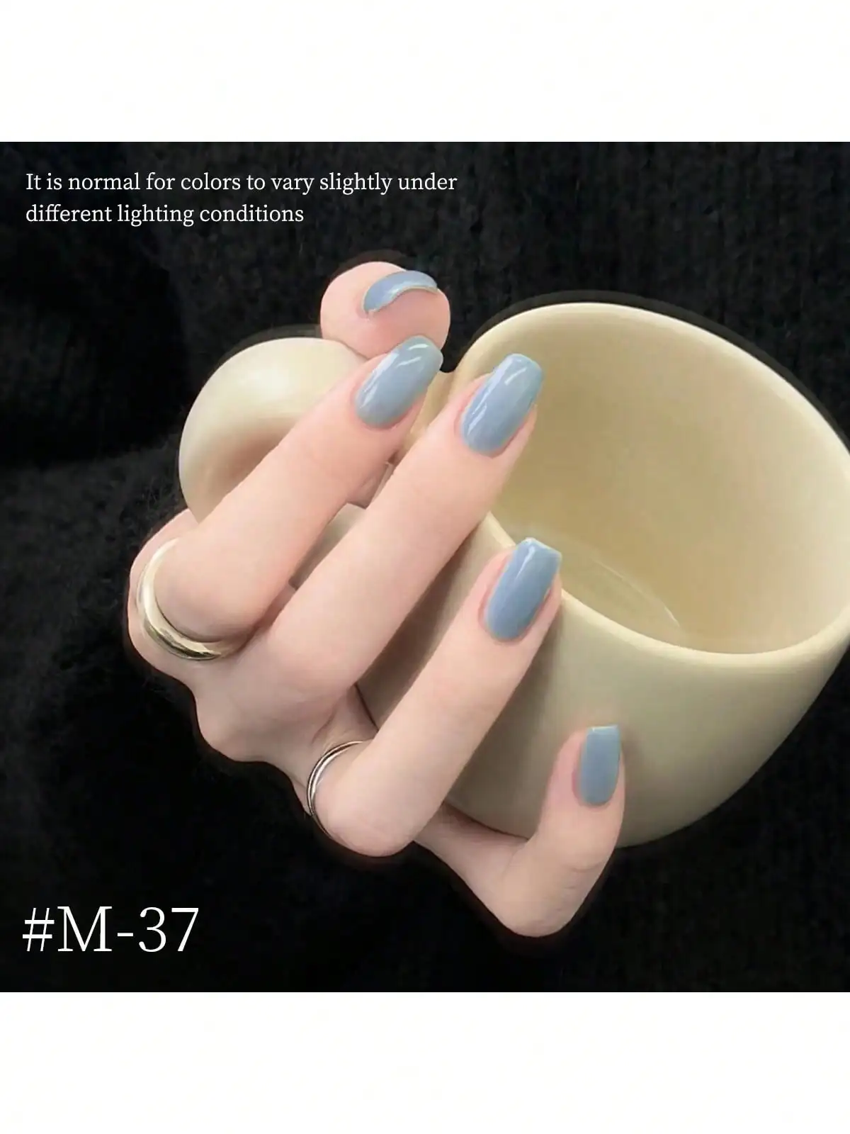 XEIJAYI 6 szt. 15ml Zestaw lakierów hybrydowych do paznokci, półtrwałe lakierki UV, komplety do manicure, lakier do paznokci UV LED do samodzielnego zdobienia paznokci, zmywalny.