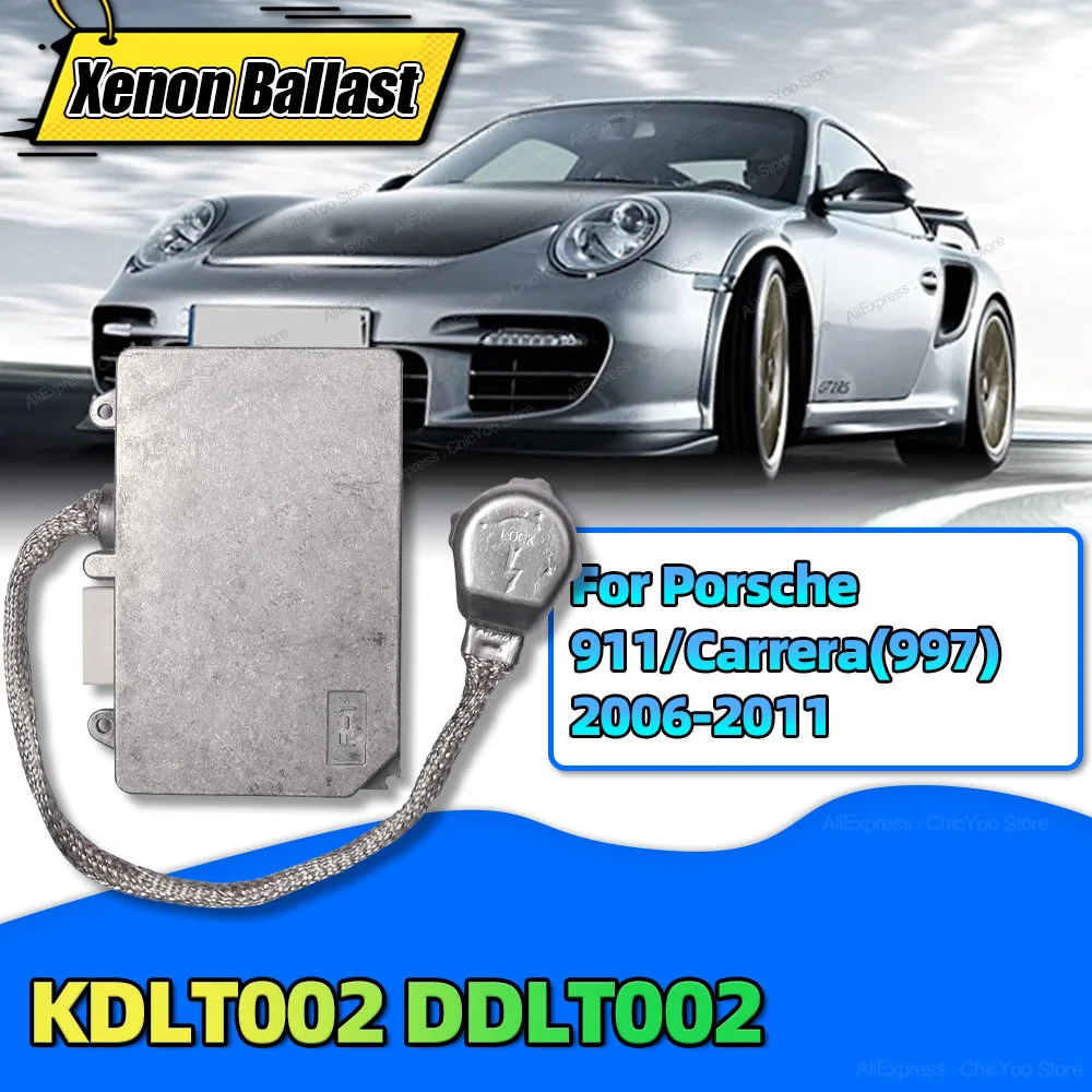 

100% новый KDLT002 DDLT002 Xenon HID балласт для фар D2S D2R модуль для Porsche 911 Carrera 997 2006 2007 2008 2009 2010 2011