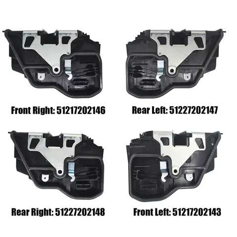 BMW X6 E60 E70 E90 OEM용 도어 잠금 래치 액츄에이터 51217202143 51217202146 51227202147 51227202148