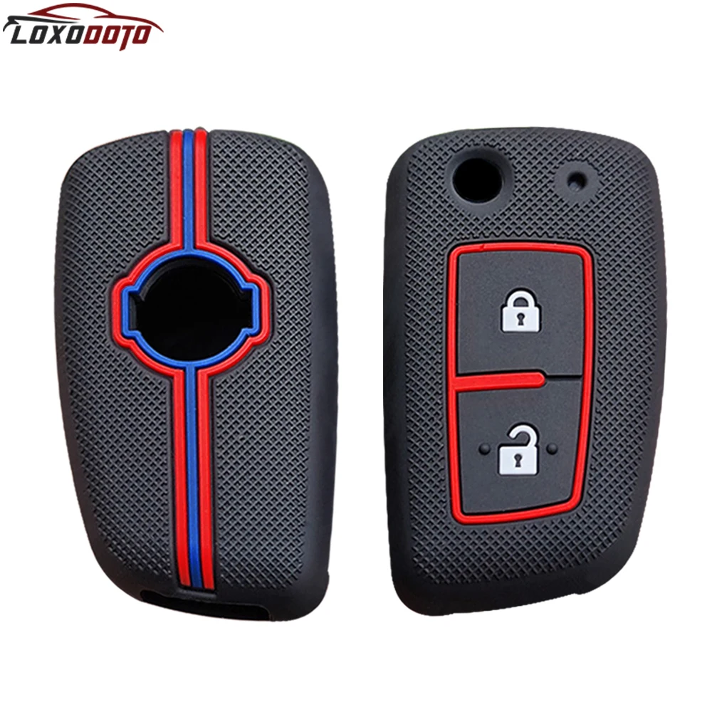 Silicone Car Key Case Remote Holder Key Cover Keychain Key Caps For Nissan Qashqai J11 Juke X Trail Frontier Sunny Cefiro