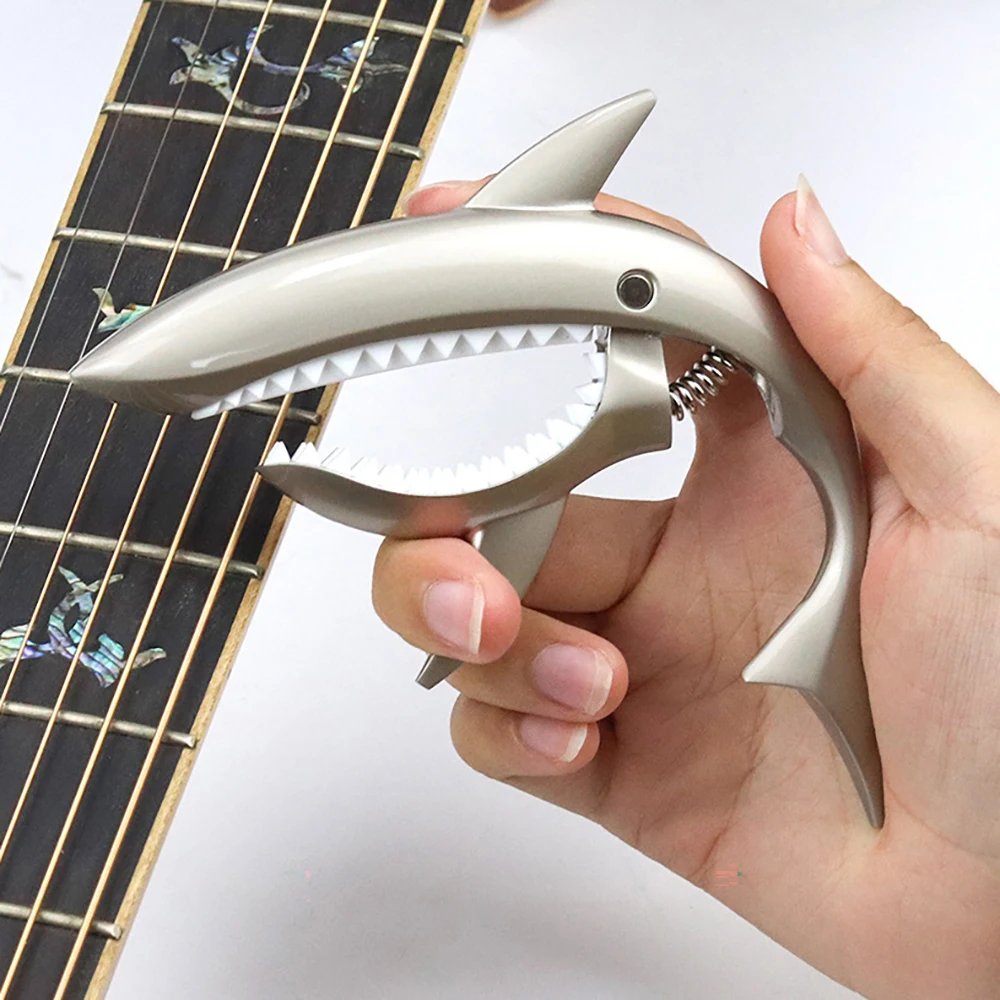 Guitar Capo Metal Zinc Alloy Tuner Clamp Professional Key Trigger Capo Clip for Acoustic Electric Guitar