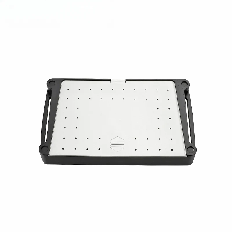 Aluminum Screw Caddy Storage Container with Screws Veterinary  Instruments Holder for Animal Surgery Laboratory Use