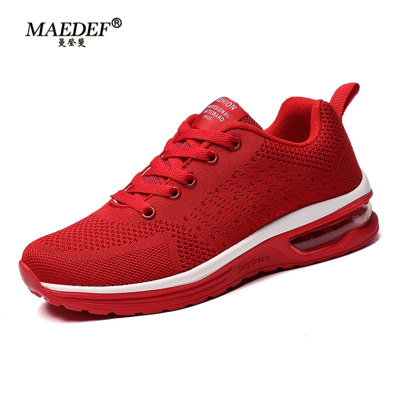 MAEDEF Men Sneakers Running Shoes Breathable Men Women Lightweight Air Cushion Trainers Durable Fashion Sports Shoes for Men
