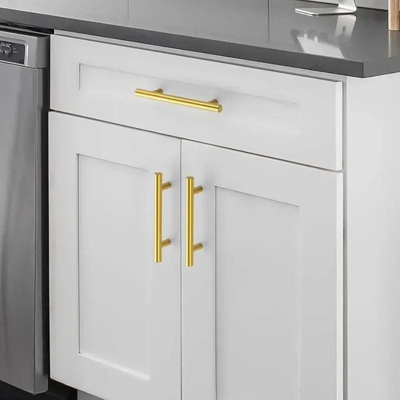 2 Pcs Stainless Steel Cabinet Handles Brushed Nickel/ Black/ Gold Cabinet Pulls - Drawer Pulls