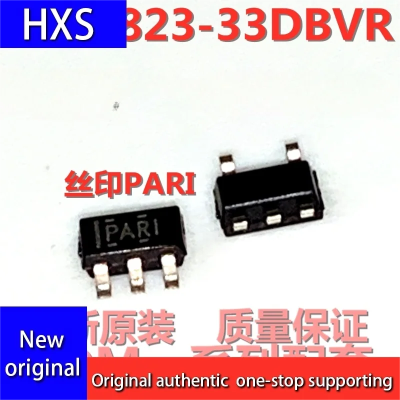 10PCS/LOT TPS3823-33DBVR silk screen PARI packaging SOT23-5 monitor chip brand new original packaging