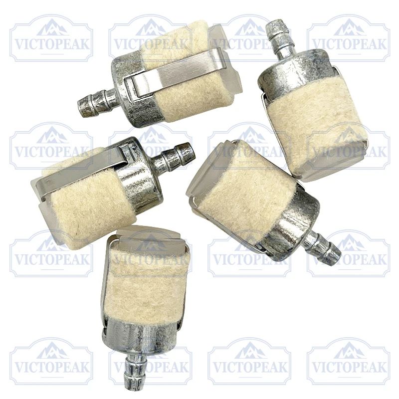 Natural Wool Fuel Filter with Excellent Filtering Effect Is Suitable for Garden Machinery Equipment Brush Cutters and Chainsaws