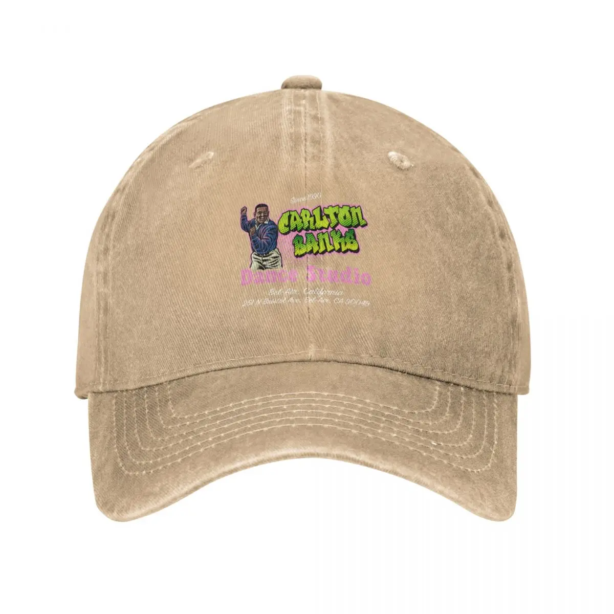 Carlton Banks Dance Studio Baseball Cap Beach Thermal Visor Caps For Women Men's