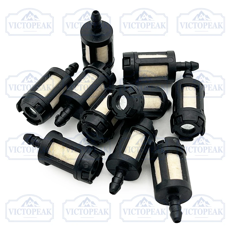 10 Stück Universelle Kraftstofffilter für Gartenmaschinen, Freischneider, Rasentrimmer, Kettensäge – Detail 6
