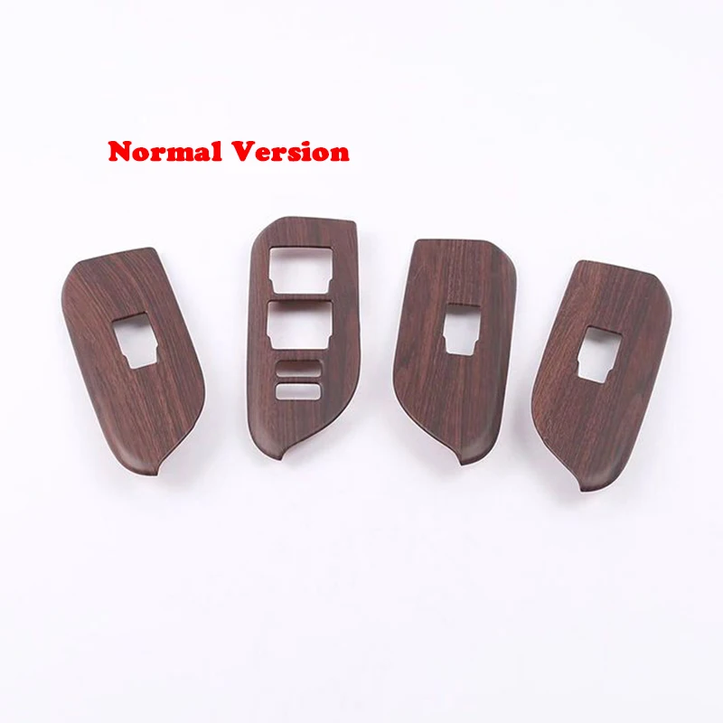 Accessories For Toyota Land Cruiser 150 Prado LC150 FJ150 2018-2020 Car Styling Wooden Color Trim Panel Overlay Frame Kit