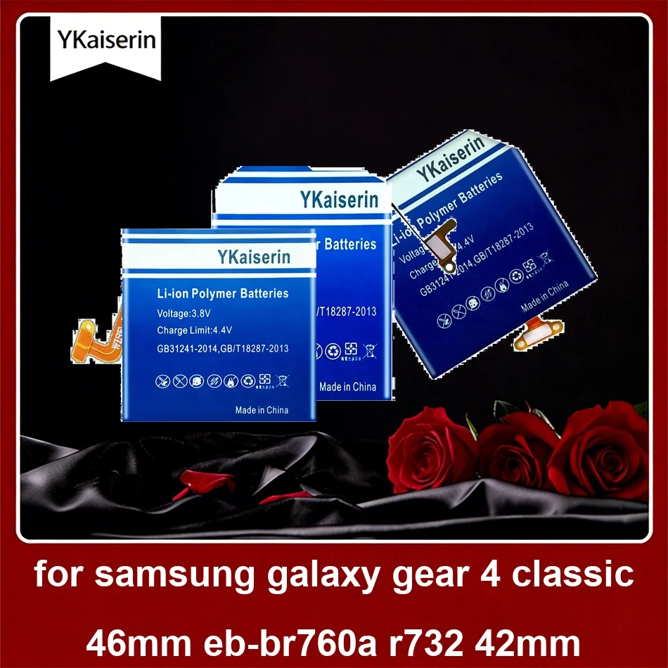 

Watch Battery For Samsung Galaxy Gear 4 Classic 46MM EB-br760a R732 42MM 350-1250mAh EB-BR760ABE EB-BR890ABY EB-BR720ABE