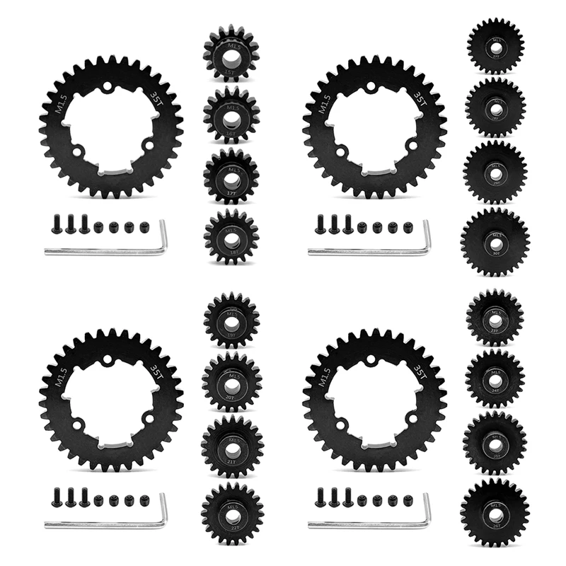 1.5 Modulus 35T Spur Gear M1.5 Gear Suit 6447X 6448X For Traxxas 1/5 X-Maxx 6S 8S 1/6 XRT RC Car Upgrade Parts-WMAN