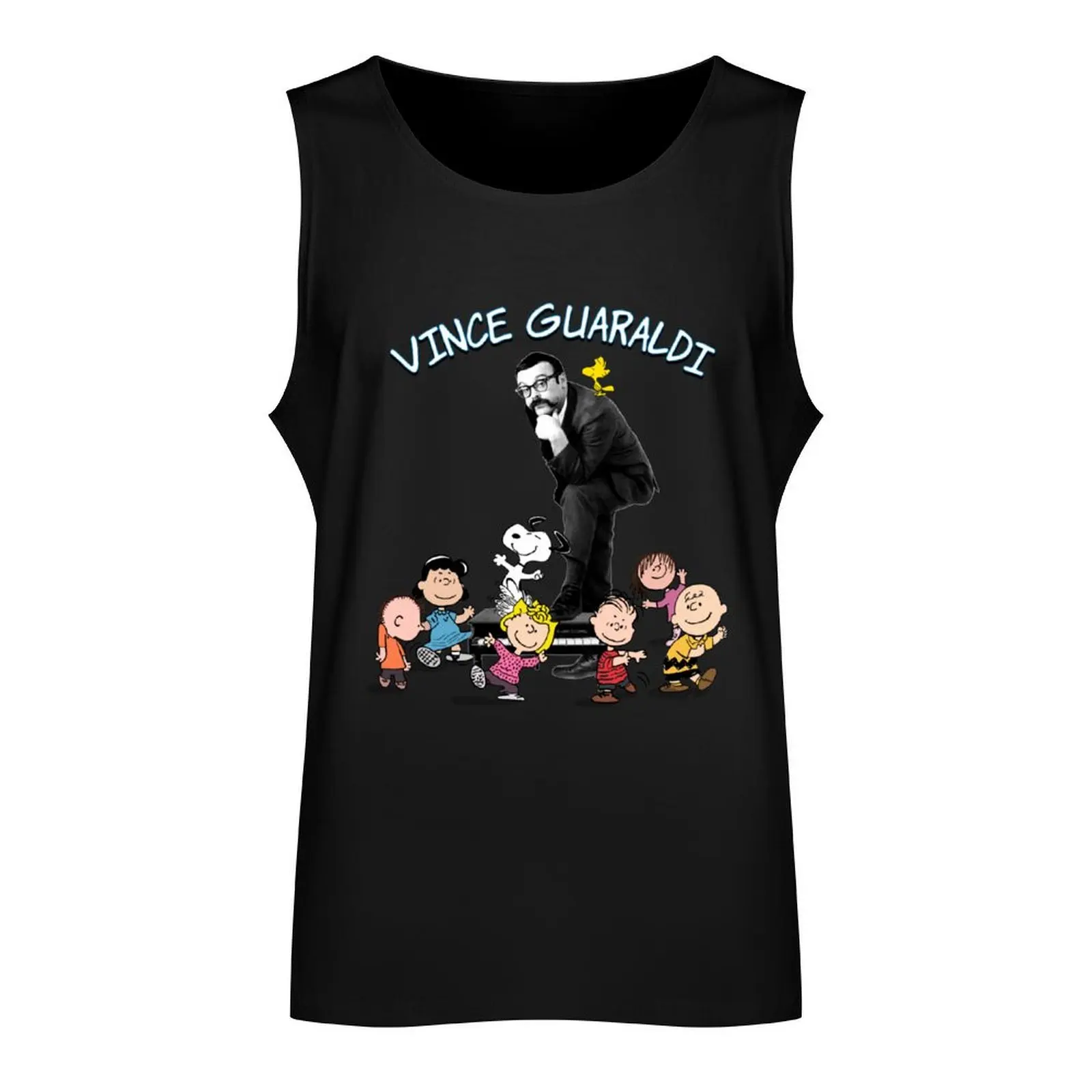 Vince Guaraldi- Pea Nut Jazz Tank Top anime plain t-shirt gym men