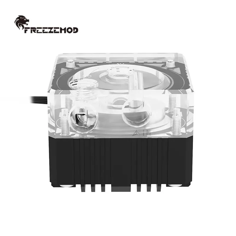 FREEZEMOD PC Slim ปั๊มน้ํา 44 มม. ความสูง 3.5M Lift 550L/H, ABS หรืออลูมิเนียม Aromor อุปกรณ์เสริม PU-SZM4