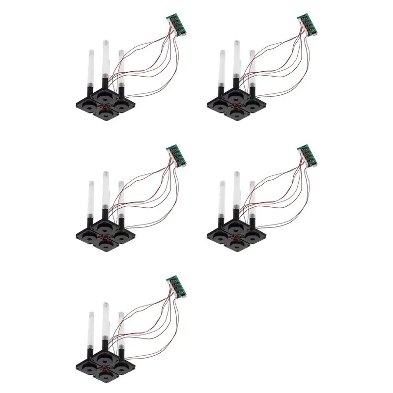 A38T-5X Four-Spray Humidifier Module DIY Atomizer Control Board Driver Circuit Board 1 To 4 Plant Watering Large Fog Volume