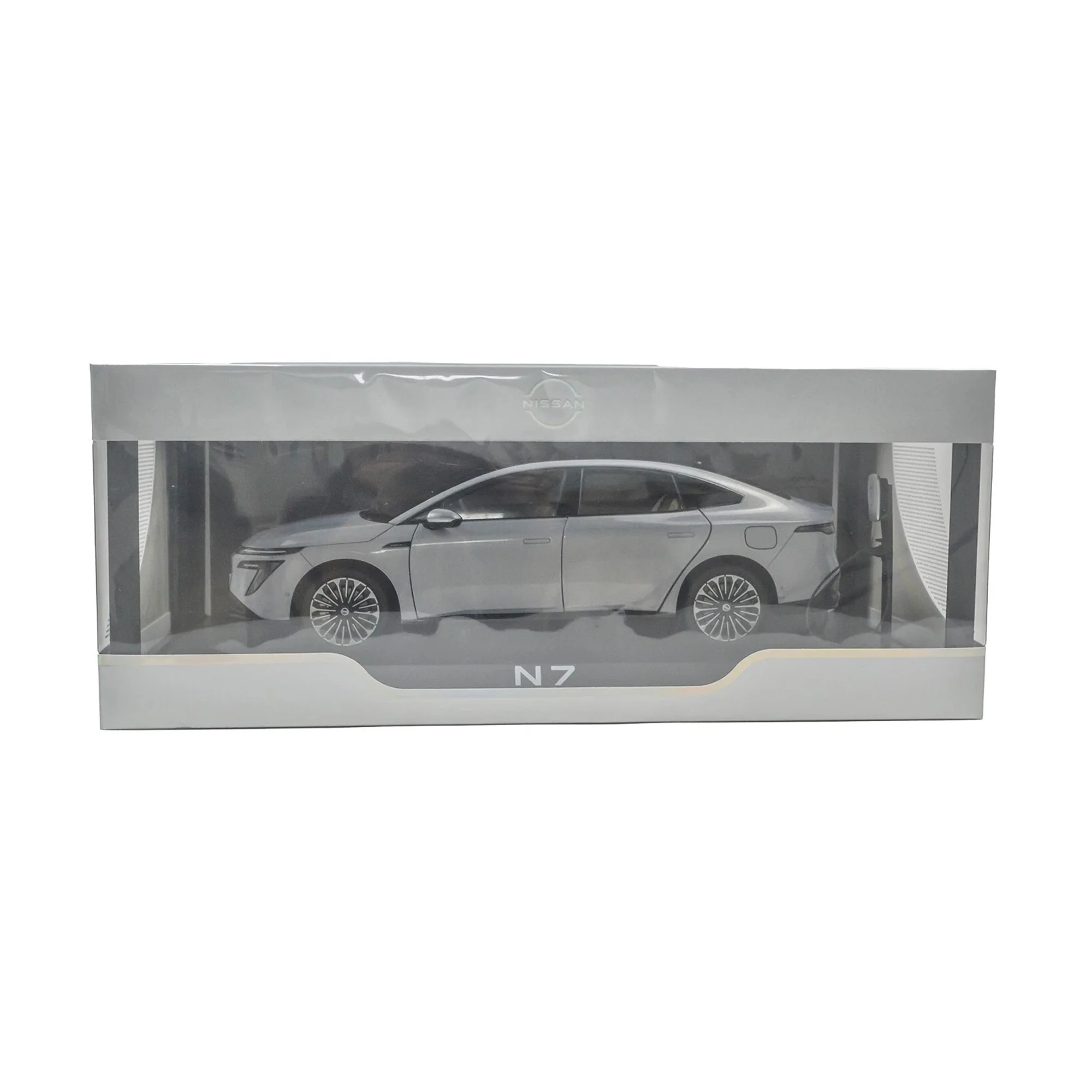 

High Quality New Metal Static Nissan N7 Car Model 1/18 Diecast Vehicle Models Adult Collections Kids Toys Christmas Gifts