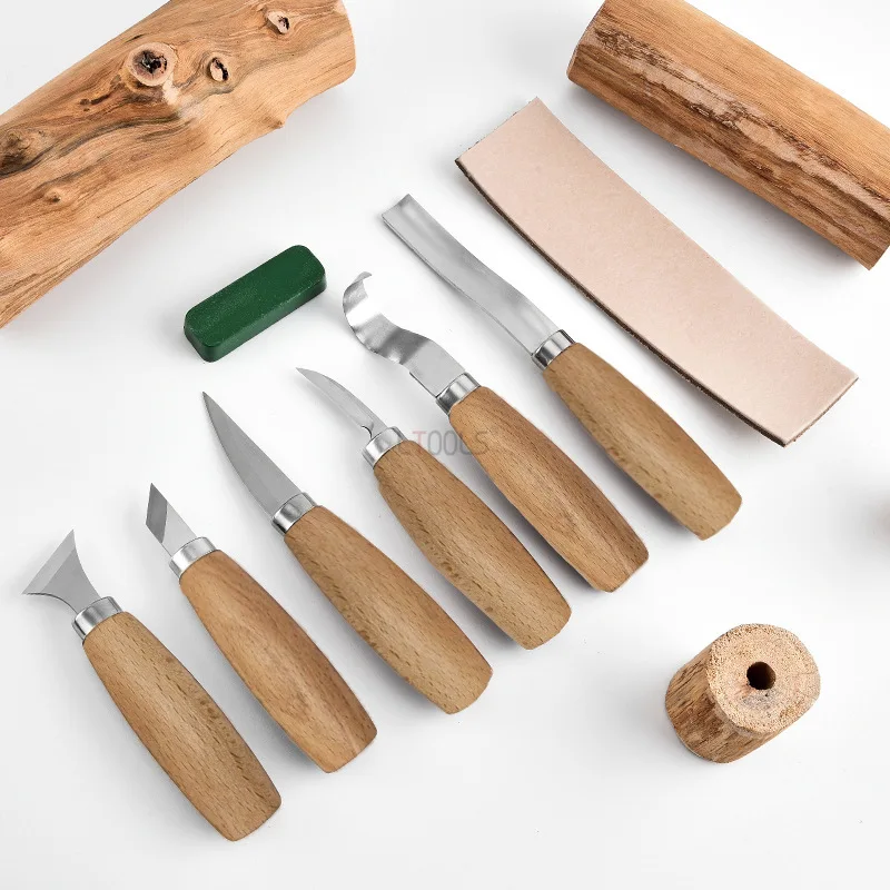 

Деревообработка, нож для резьбы по буку, скульптурный резак для резьбы по дереву, ложка, нож для копания, эргономичный косой шпатель, инструмент для гравировки