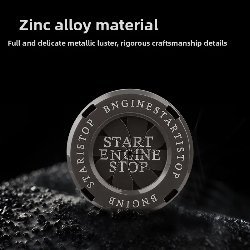 

Модификация салона автомобиля, одна кнопка запуска, переключатель зажигания, поворотный защитный чехол